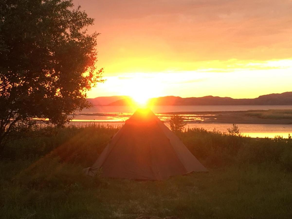 Fjordutsikten Camping As Лаксэльв Экстерьер фото